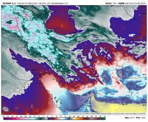 هشدار ورود موج جدید بارش‌ها به کشور