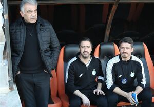 خسرو حیدری قهر کرد و از تمرین استقلال رفت