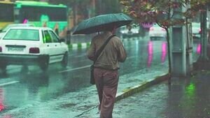 رگبار باران در تهران از سه‌شنبه