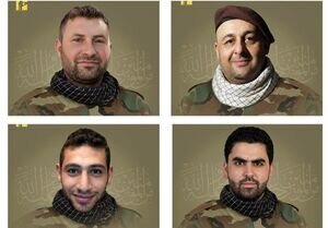 بیانیه حزب‌الله لبنان درباره شهادت ۸ رزمنده خود