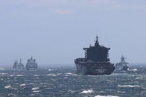 استقبال  از ناوگروه شهید مهدوی