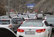 محدودیت تردد در محورهای شمالی کشور همزمان با بازگشت مسافران/جاده چالوس یکطرفه شد