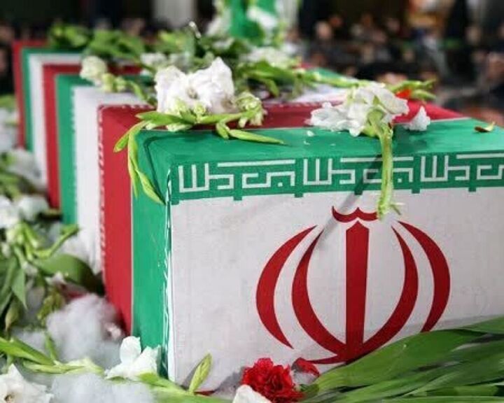 تشییع پیکر مطهر شهدای جنایات اخیر آمریکایی صهیونیستی در اصفهان