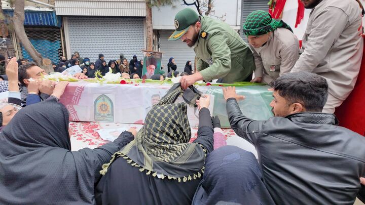 پیکر ۲۸ شهید دیگر در بهشت زهرا(س) خاکسپاری شد