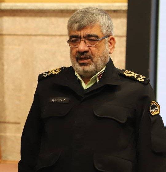 تصاویری از سردار شهید غلامرضا رضائیان رئیس سازمان اطلاعات فراجا