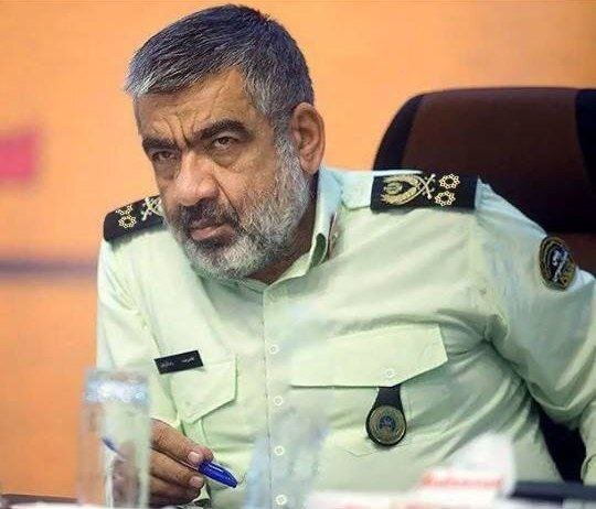 تصاویری از سردار شهید غلامرضا رضائیان رئیس سازمان اطلاعات فراجا