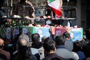 پیکر مطهر شهدای خمین تشییع شد