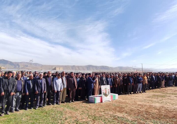 پیکر شهید «سجاد نجفوند دریکوندی» در خرمآباد تشییع شد