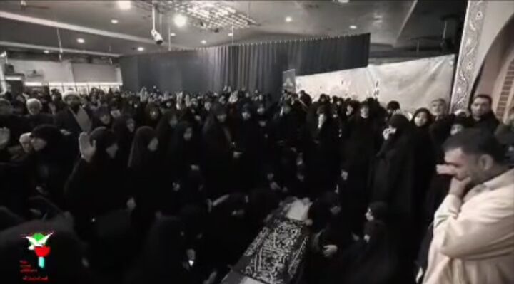 تشییع و تدفینی شهدای جنگ رمضان