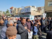 دومین مراسم تشییع شهدای اقتدار با حضور پرشور و حماسی مردم ولایتمدار کاشان