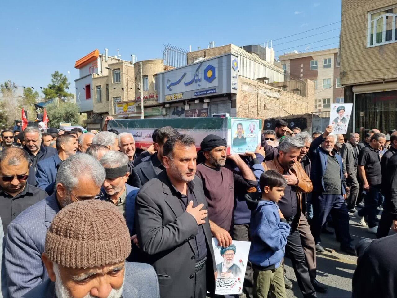 دومین مراسم تشییع شهدای اقتدار با حضور پرشور و حماسی مردم ولایتمدار کاشان