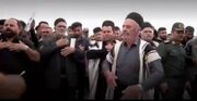 عزاداری لرهای بختیاری برای شهید مهدوی‌پور