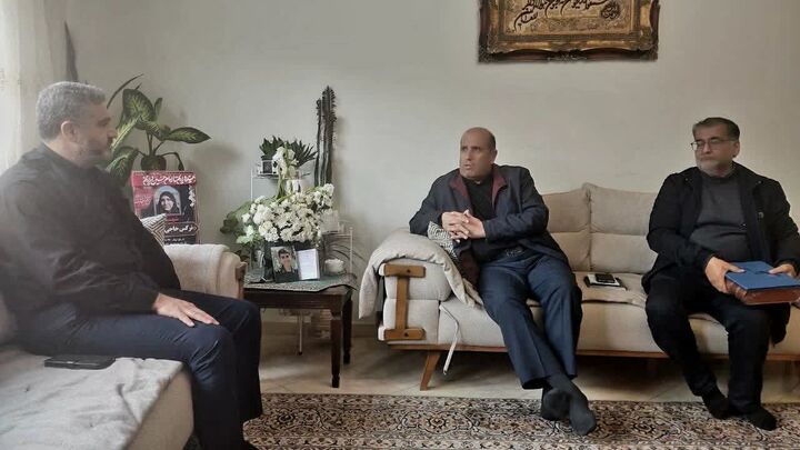 دیدار با خانواده شهیدان عرفانی و حاجی ملاحیدر