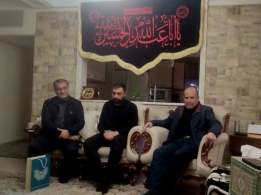 دیدار با خانواده شهیدان عرفانی و حاجی ملاحیدر