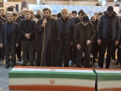 بدرقه فرزندان رشید ایران در گلزار شهدای بهشت زهرا (س)