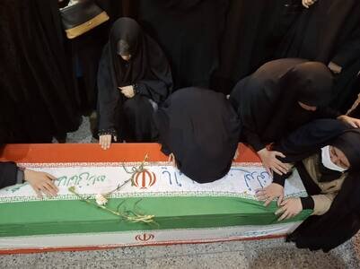 بدرقه فرزندان رشید ایران در گلزار شهدای بهشت زهرا (س)