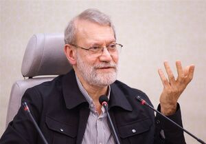 لاریجانی: ایران جنگی با ملت آمریکا ندارد