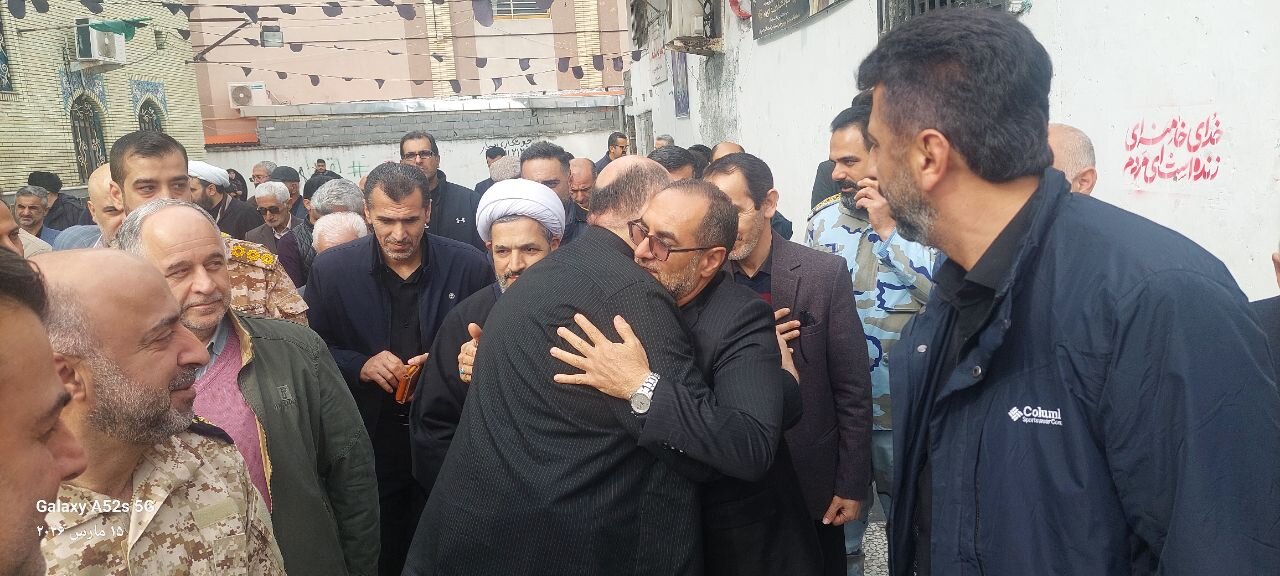 پیکر پاک مادر شهیدان والامقام رضایی در فریدونکنار مازندران تشییع شد