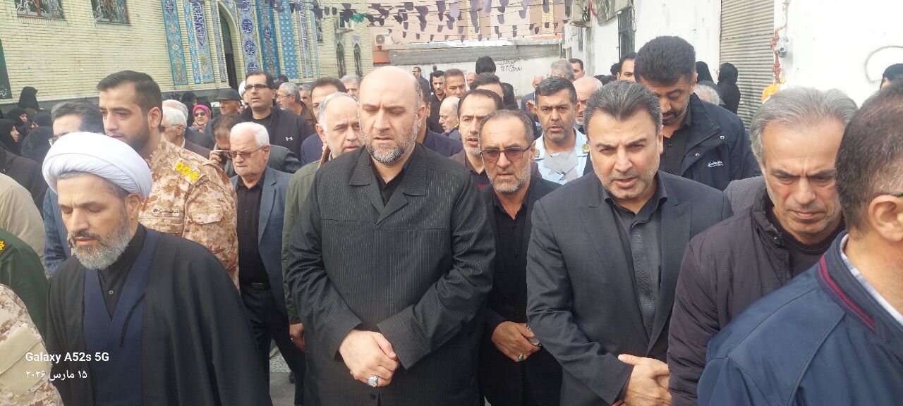 پیکر پاک مادر شهیدان والامقام رضایی در فریدونکنار مازندران تشییع شد