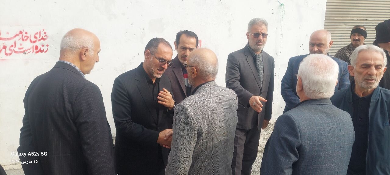 پیکر پاک مادر شهیدان والامقام رضایی در فریدونکنار مازندران تشییع شد