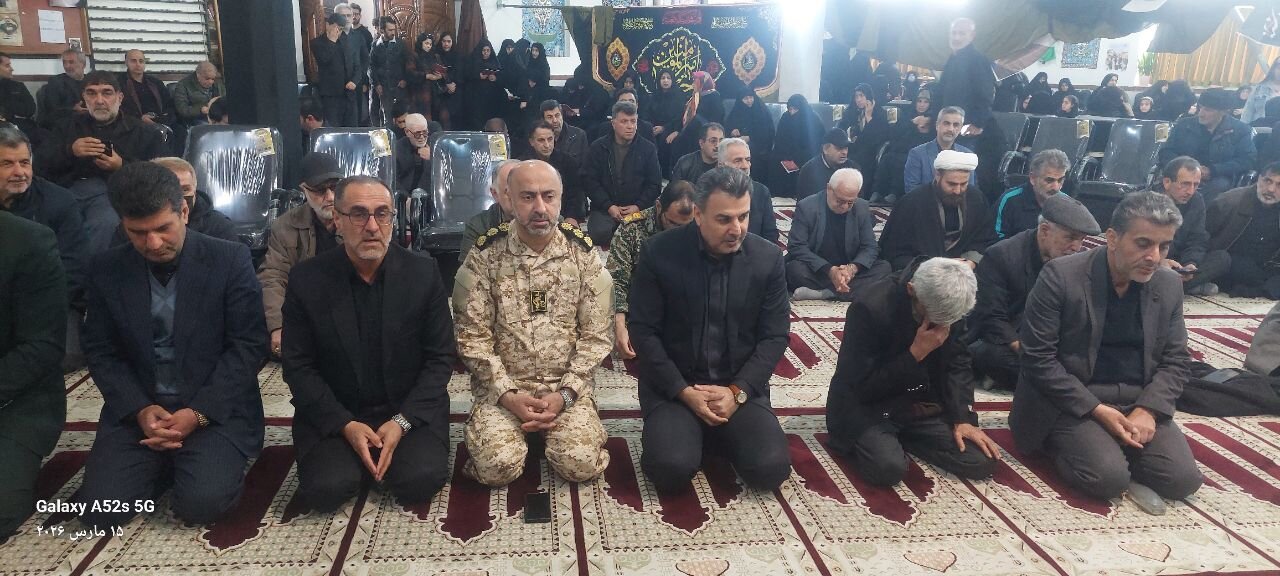 پیکر پاک مادر شهیدان والامقام رضایی در فریدونکنار مازندران تشییع شد