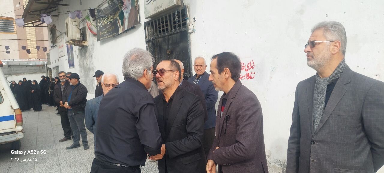 پیکر پاک مادر شهیدان والامقام رضایی در فریدونکنار مازندران تشییع شد