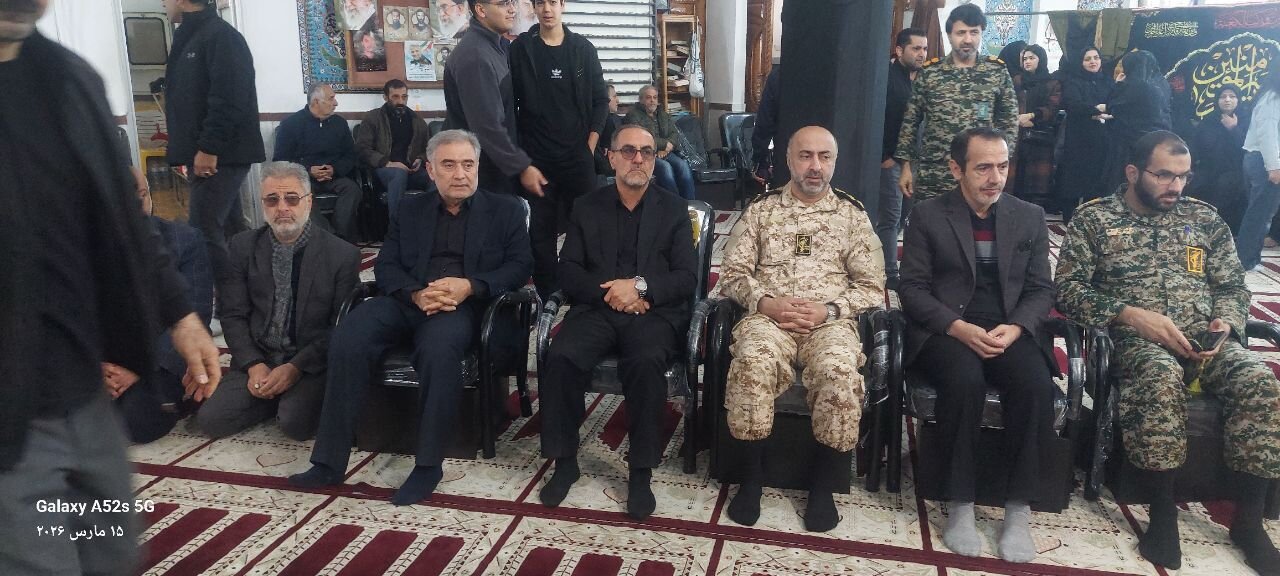 پیکر پاک مادر شهیدان والامقام رضایی در فریدونکنار مازندران تشییع شد