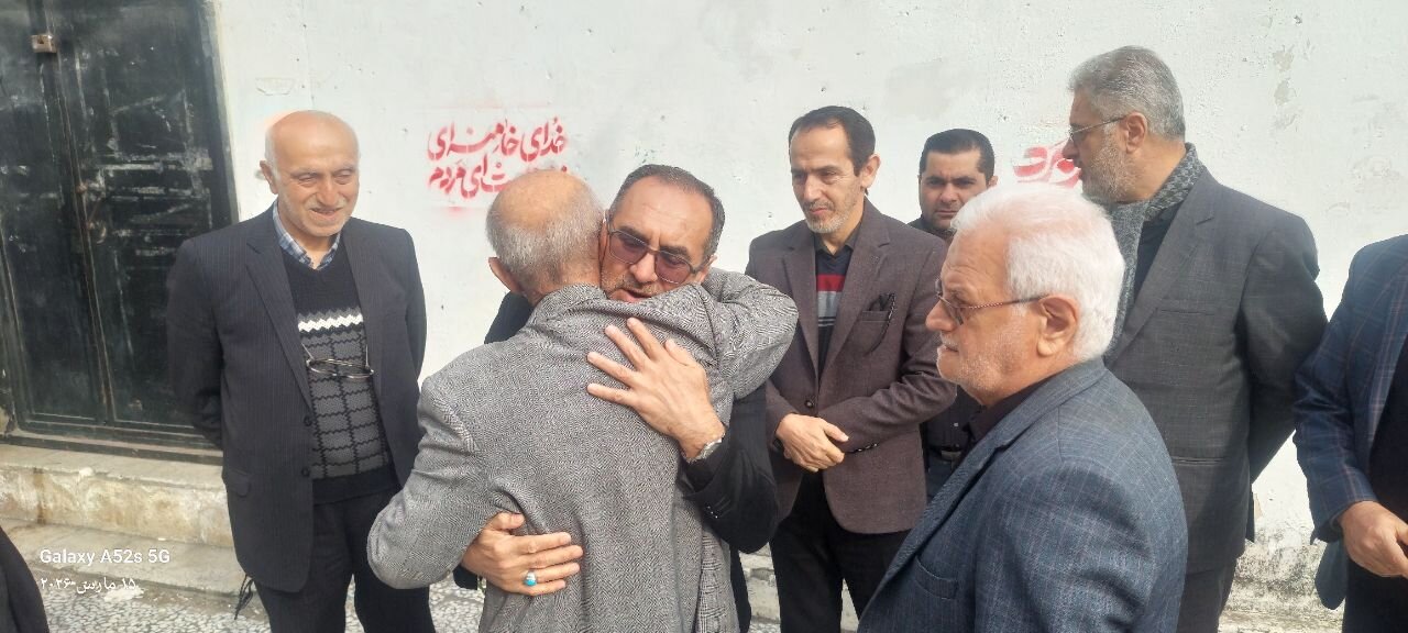 پیکر پاک مادر شهیدان والامقام رضایی در فریدونکنار مازندران تشییع شد