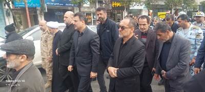 پیکر پاک مادر شهیدان والامقام رضایی در فریدونکنار مازندران تشییع شد