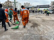 بازگشایی کامل بزرگراه باقری پس از اصابت مجدد موشک در محدوده شهری منطقه۸