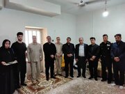 دیدار مدیرکل بنیاد شهید بوشهر فرماندار و فرمانده پایگاه دریایی با خانواده شهید ناوچه دنا در بوشهر