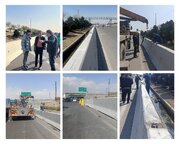 ایمن سازی بزرگراه آزادگان با ۲۲ کیلومتر رکورد زد