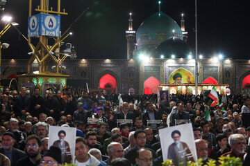 وداع مردم مشهد با شهید سید اسماعیل خطیب