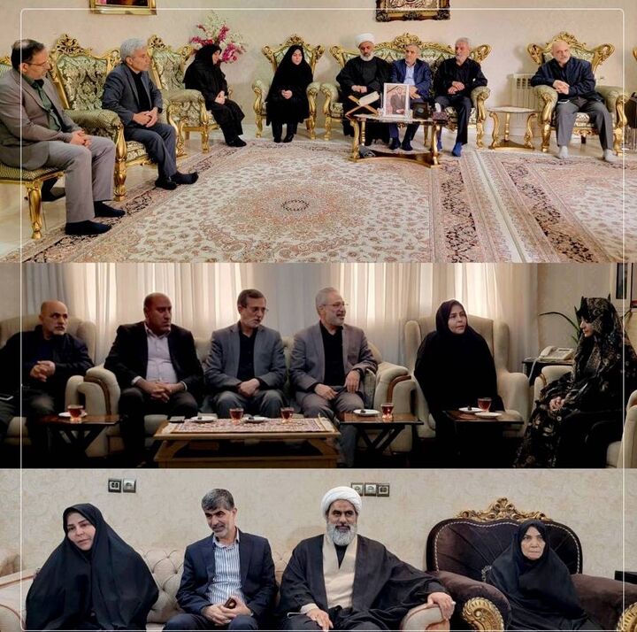 دیدارهای نوروزی سرپرست بنیاد شهرستان‌های استان تهران با ۱۲ خانواده شهید جنگ رمضان