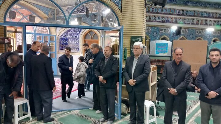 برگزاری مراسم گرامیداشت یاد و خاطره شهیدان محمد سعیدینیا و احمد حسیبی در اراک