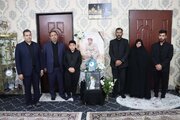 دیدار مدیرکل بنیاد شهید آذربایجان غربی و مدیرکل پذیرش بنیاد با خانواده شهید امیرحسین اسماعیلی