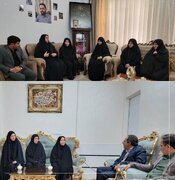 دیدار سرپرست بنیاد شهید شهرستان‌های استان تهران با خانواده شهدای جنگ رمضان در دیار ۱۵ خرداد