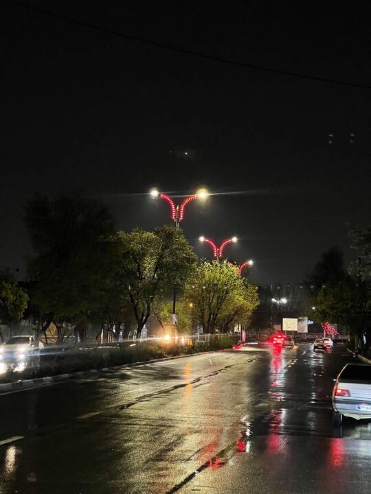 شب‌های بلوار معلم غرق نور شد