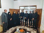 دیدار مدیرکل بنیاد مازندران از سه خانواده شهید حملات تروریستی آمریکایی صهیونی