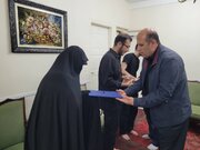 دیدار مدیرکل بنیاد شهید تهران بزرگ با خانواده شهدای جنگ تحمیلی آمریکا–اسرائیل