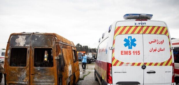 تخریب یک بالگرد و ۳۵ آمبولانس اورژانس در جنگ رمضان