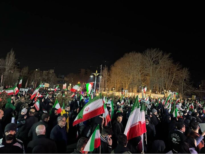 طنین بیعت مردم شمیران در بیست و هفتمین روز عزای ملی و حراست از ایران