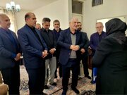 دیدار مسئولان بنیاد شهید با خانواده‌های شهیدان والامقام مجتبی حاجی و فریدون ترامشلو