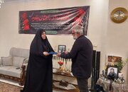 دیدار معاون تعاون و امور اجتماعی بنیاد شهید و امور ایثارگران با خانواده شهیدان معظم ابرهیمی آذر و گل‌روئی