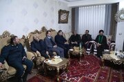 تکریم خانواده شهدای فراجا در شبستر