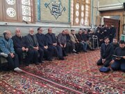 برگزاری مراسم ترحیم مادر گرانقدر شهیدان افراسیابی با حضور رییس بنیاد شهید و امور ایثارگران