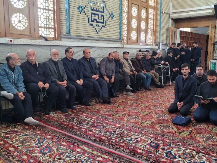 برگزاری مراسم ترحیم مادر گرانقدر شهیدان افراسیابی با حضور رییس بنیاد شهید و امور ایثارگران