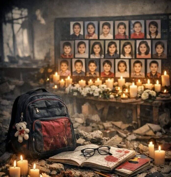آخرین لحظه‌های دانش‌آموزان دبستان میناب پیش از انفجار مرگبار