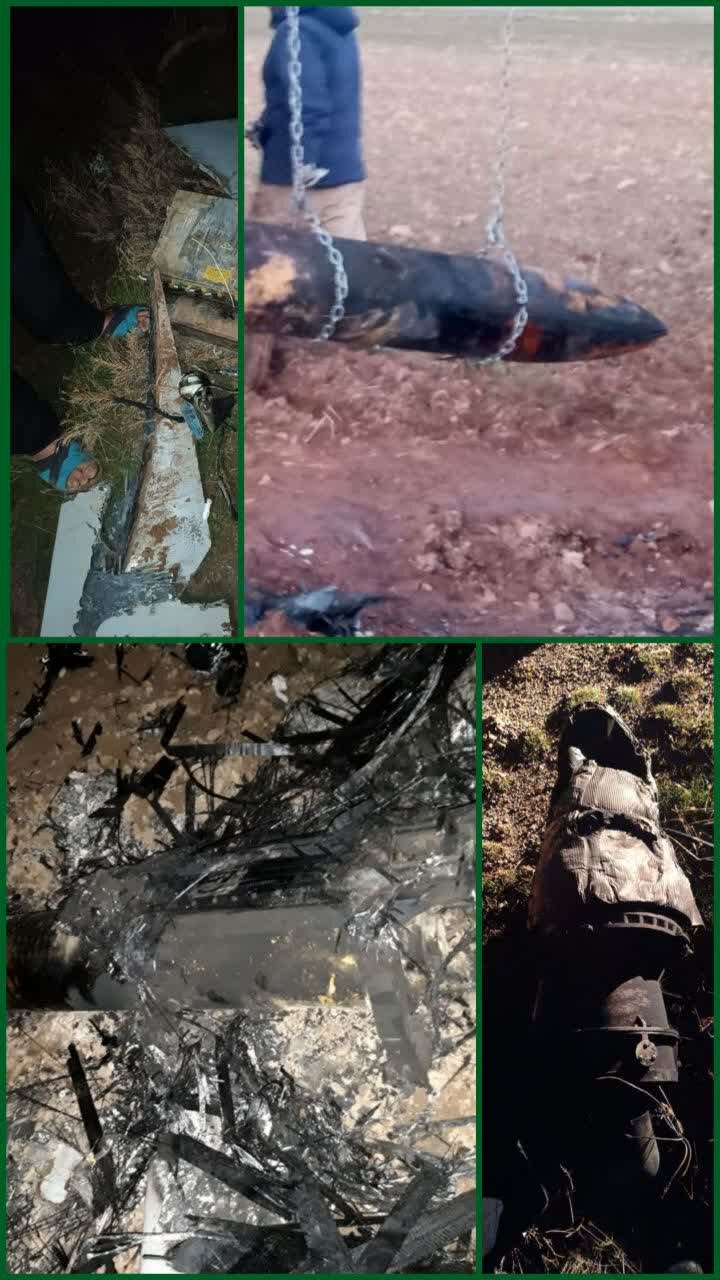 انهدام موشک کروز پیشرفته برد بلند دشمن در زنجان+عکس