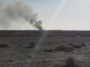 نخستین فیلم از نابودی دو فروند بالگرد بلک هاوک و یک فروند هواپیمای ترابری نظامی C130 دشمن در جنوب اصفهان